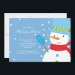 SNOWMAN CUTE Vacature SNOWMAN Kaart<br><div class="desc">Begin je feestdag meteen af met onze leuke uitnodiging voor de Sneeuwfeest met een snowman op een sneeuwblauw achtergrond. Zorg ervoor dat al je vrienden en familieleden er zijn om dit vakantieseizoen met je te vieren! Kerstmis is voor de meesten een favoriete tijd van het jaar, wees er zeker van...</div>