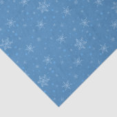 Snowman Cutout Snowflake Tissuepapier (Detail)