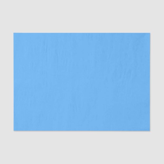 Snowman Cutout Winter Sky Blue Tissuepapier (Voorkant)