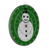 Snowman Dart Board glimlachen Dartbord (Voorkant Links)