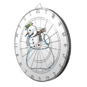Snowman dartboard dartbord (Voorkant Rechts)