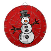 Snowman Dartbord (Voorkant)