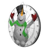 Snowman Dartbord (Voorkant Rechts)