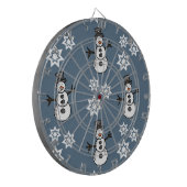 Snowman Dartbord (Voorkant Links)