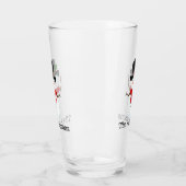 Snowman Design Drink glas (Links)