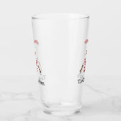 Snowman Design Drink glas (Links)