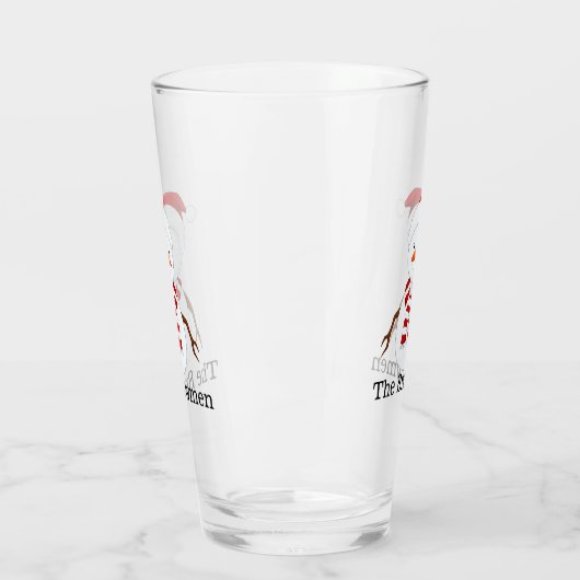 Snowman Design Drink glas (Links)