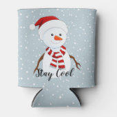Snowman Design Koelbox Blikjeskoeler (Voorkant)