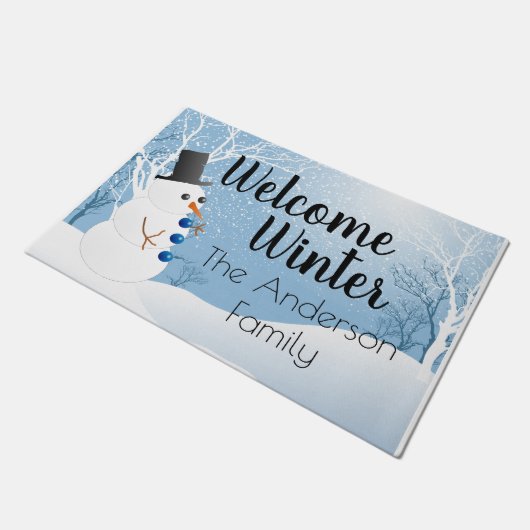 Snowman Deurmat (Schuin)