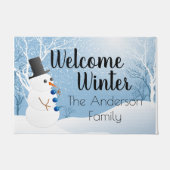 Snowman Deurmat (Voorkant)