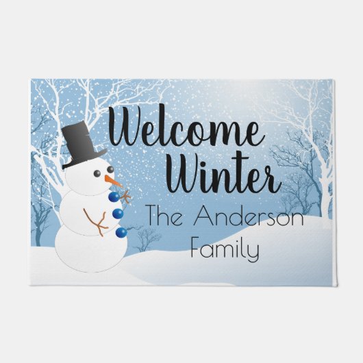 Snowman Deurmat (Voorkant)