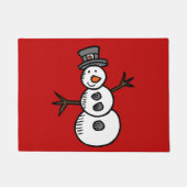 Snowman Deurmat (Voorkant)