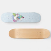 Snowman die cadeaus koelt persoonlijk skateboard (Horizontaal)