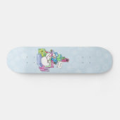 Snowman die cadeaus koelt persoonlijk skateboard (Horizontaal)
