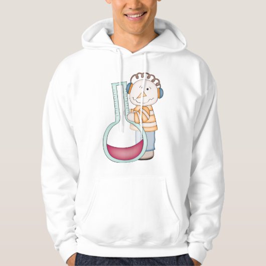 Snowman die de temperatuur controleert hoodie (Voorkant)