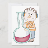 Snowman die de temperatuur controleert kaart (Voorkant)