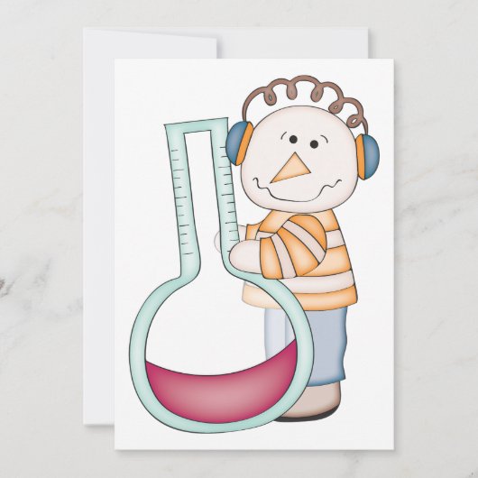 Snowman die de temperatuur controleert kaart (Voorkant)