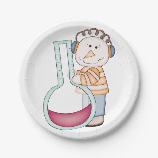 Snowman die de temperatuur controleert papieren bordje (Voorkant)