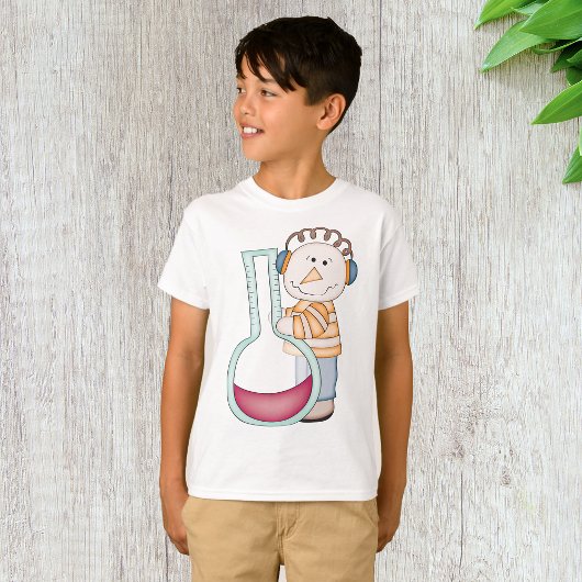 Snowman die de temperatuur controleert t-shirt