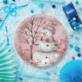 Snowman Diner bord (Feest)