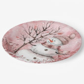 Snowman Diner bord (Gekanteld)