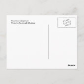 Snowman Dispenser Briefkaart (Achterkant)