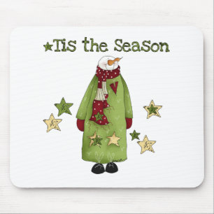 Snowman Dit is het seizoen Muismat