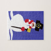 Snowman door VictoriaShaylee Legpuzzel (Horizontaal)
