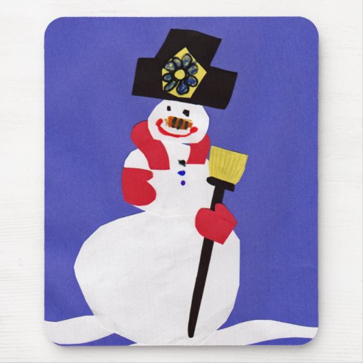 Snowman door VictoriaShaylee Muismat (Voorkant)