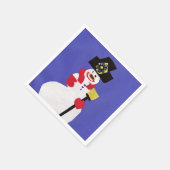 Snowman door VictoriaShaylee Servetten (Hoek)