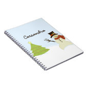 Snowman en Boom Notitieboek (Rechterzijde)