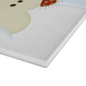 Snowman en Boom Snijplank (Hoek)