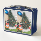 Snowman en kerstboom (Voorkant)