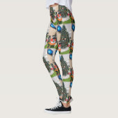 Snowman en kerstboom leggings (Links)