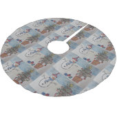 Snowman en kerstboom rok (Gekanteld)