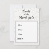 Snowman en Noordpool - Kaart (Achterkant)