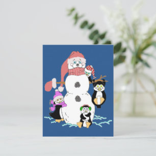 Snowman en Penguin