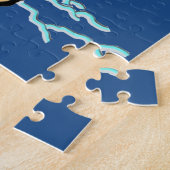 Snowman en Penguin Puzzle Legpuzzel (Zijkant)