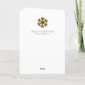 SNOWMAN EN PENGUIN WINTERSERENADE FEESTDAGEN KAART (Achterkant)