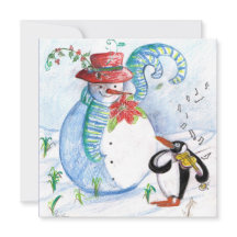 SNOWMAN EN PENGUIN WINTERSERENADE