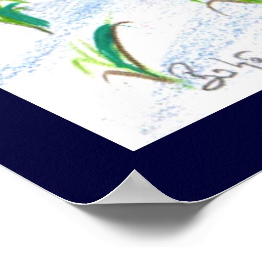 SNOWMAN EN PENGUIN WINTERSERENADE POSTER (Hoek)