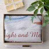 SNOWMAN EN PENGUIN WINTERSERENADE TISSUEPAPIER (Geschenk)