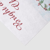 SNOWMAN EN PENGUIN WINTERSERENADE TISSUEPAPIER (Detail)