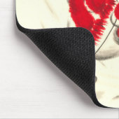  Snowman en Snowoman Mousepad Muismat (Hoek)