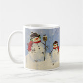 Snowman en Son Koffiemok (Links)