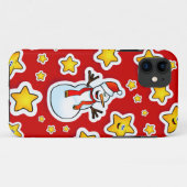 Snowman en sterren, iPhone 5 hoesje (Achterkant (horizontaal))