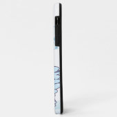 Snowman en wind in de winter Case-Mate iPhone case (Achterkant/links)