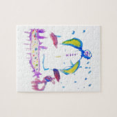 Snowman en zijn beste vriend legpuzzel (Horizontaal)