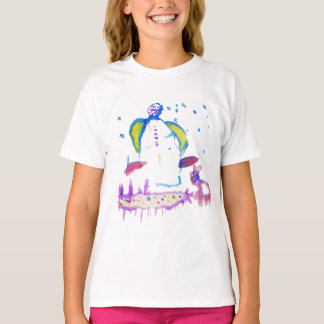 Snowman en zijn beste vriend t-shirt