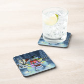 Snowman en zijn familie bier onderzetter (Rechterzijde)